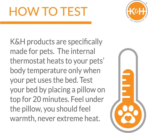 Vista 7 de K&H Pet Products Almohadilla térmica y cubierta eléctrica para animales pequeños