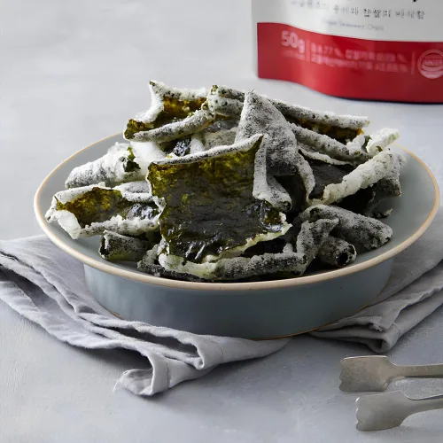 Vista 3 de [Dongwon] Chips de algas marinas YANGBAN Sabor original clásico Auténtico aperitivo de algas coreanas Nori Crujiente y ligero Bocadillo