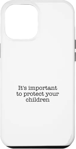 Vista 10 de iPhone 12 mini It's important to protect your children Case