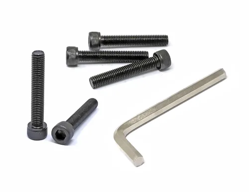 Vista 138 de iexcell - Juego de 100 tornillos de cabeza hexagonal M2 x 4 mm, paso de rosca 0.4 mm, acero de aleación grado 12.9, con acabado de óxido negro