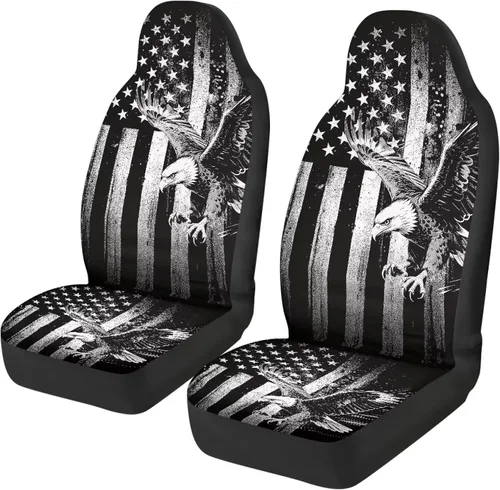 Vista 9 de 2 fundas para asientos delanteros del auto únicamente, diseño 3D colorido y floral para mujeres, accesorios de ajuste universal