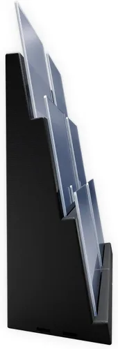 Vista 6 de EnderToys Soporte de exhibición para tarjetas Toploader (paquete de 2) (negro) - Para tarjetas comerciales y deportivas