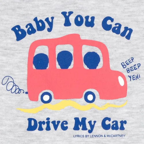 Vista 7 de Lyrics by Lennon and McCartney Baby 5 Pack Bodysuits Newborn to Infant