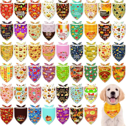 Vista 18 de 50 pañuelos para perro para el día del padre, extra grandes, extra grandes, XL, XXL, triangular, bufandas para la cabeza, orillo, costura de borde