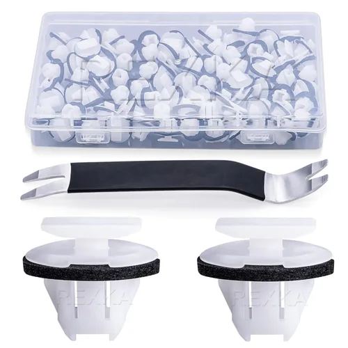 Vista 7 de Rexka 10 clips de moldeo para guardabarros de arco de rueda 76882-JG10A compatibles con Nissan Infiniti Armada Murano Juke QX56 QX80