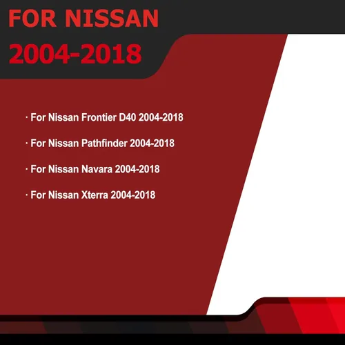 Vista 4 de Par de kit de varillas de amortiguadores de capó delantero con carga de gas, barras de puntales de resorte compatibles con Nissan Navara Frontier
