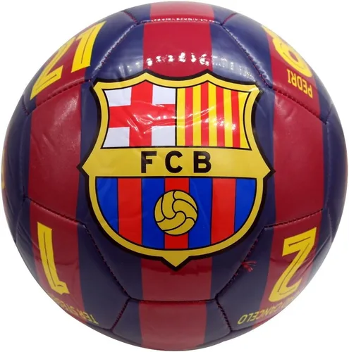 Icon Sports Balón de fútbol del FC Barcelona con licencia oficial, talla 5 09-4