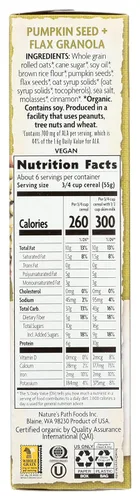 Vista 7 de Nature's Path Flax+ con semillas de calabaza Granola - 11.5 oz