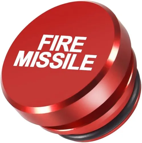 Vista 9 de Osilly Enchufe a prueba de polvo para encendedor de cigarrillos de automóvil, cubierta de enchufe de aluminio para decoración de botones, accesorios