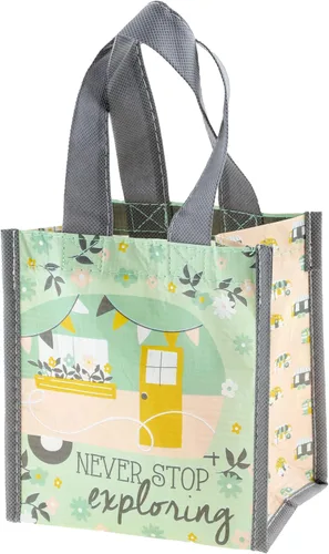 Vista 9 de Karma Regalos, bolsa de regalo pequeña reciclada mariposa