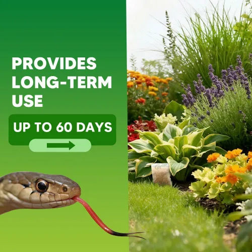 Vista 5 de Repelente de serpientes para patio, disuasorio de serpientes al aire libre, repelente de serpientes para jardín/césped, repelente de serpientes