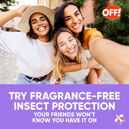 Vista 7 de Off! Clean Feel - Aerosol repelente de insectos con 20% de picaridina, protección de larga duración sin DEET contra mosquitos, control de plagas sin