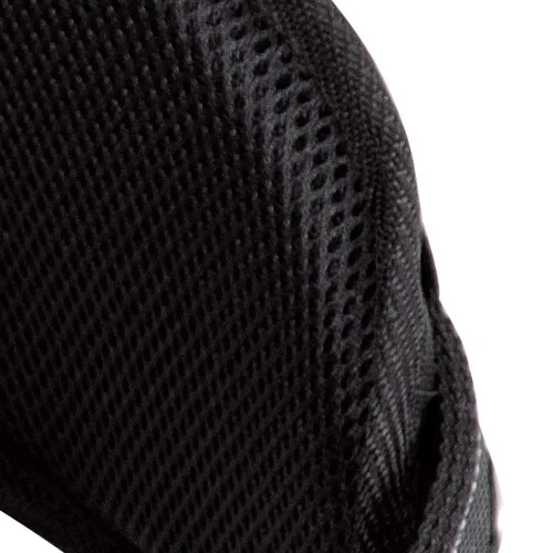 Vista 5 de Peakworks Cinturón de sujeción de arnés de seguridad con protección contra caídas con soporte lumbar acolchado, 1 anillo en D, negro, grande