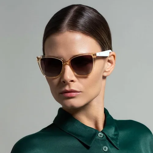 Vista 4 de Lucyd - Gafas inteligentes con protección UV para mujer - Oreja abierta, micrófonos inalámbricos con cancelación de ruido, compatibles