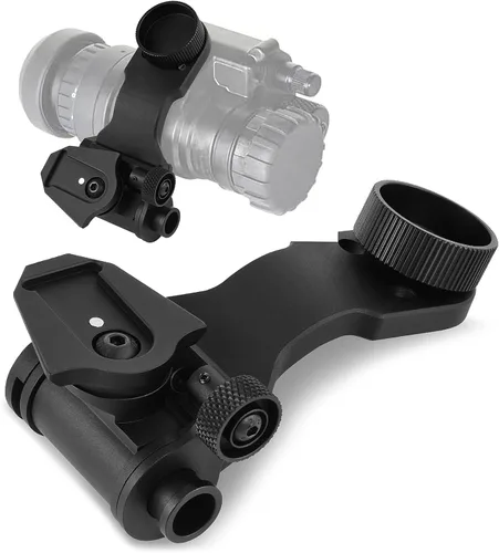 Vista 2 de Gexmil PVS - Gafas de visión nocturna con brazo 14 J NVG, montaje de casco de metal, soporte de rinoceronte, compatible con todos los modelos