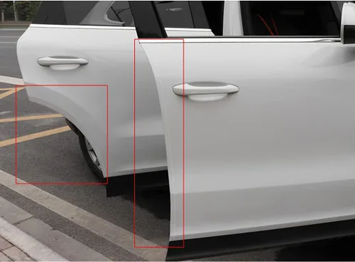 Vista 4 de LZLRUN Kit de herramientas gratis transparente protector de borde de la puerta de coche protector universal para puerta de coche, pegatina