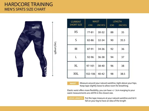 Vista 6 de Hardcore Training Pantalones de compresión para hombre, mallas de entrenamiento, capa base, boxeo, correr, muay thai, MMA, no Gi BJJ