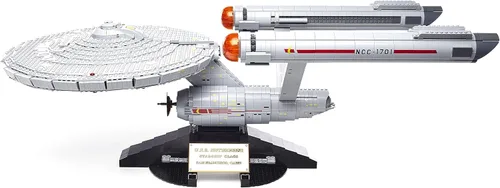 Vista 2 de Set de construcción de colección Star Trek U.S.S. Enterprise NCC-1701 Mega Bloks
