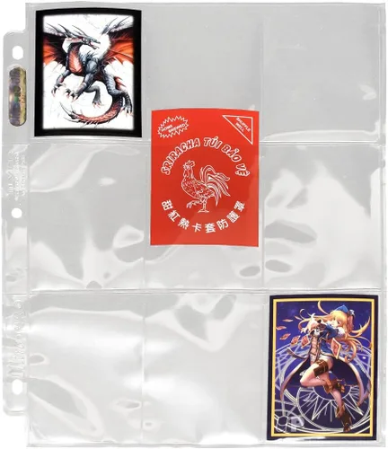 Vista 8 de Ultra Pro, 9 páginas de bolsillo serie Silver para tarjetas tamaño estándar, Azul, Estándar