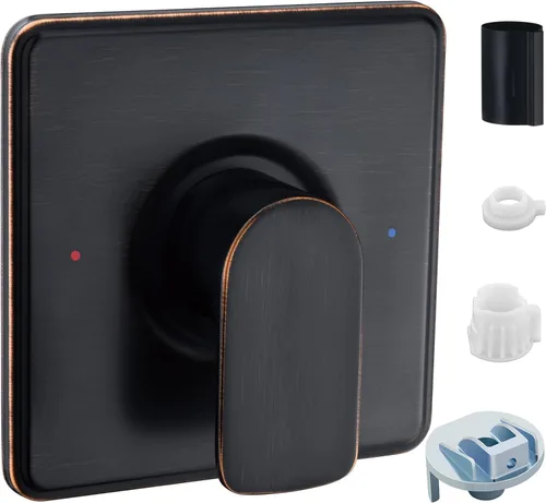 Vista 11 de Kit de ajuste para ducha, compatible con válvula Moen Posi-Temp, cromado