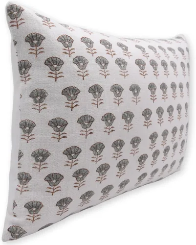Vista 3 de Funda de cojín de lino puro de 14 x 14 pulgadas con cremallera para sofá, sofá y cama, decoración de otoño, granja, al aire libre, sala de estar