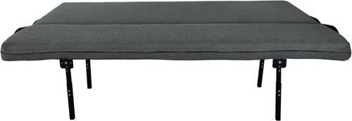 Vista 8 de RecPro - Sofá de pared de 80 pulgadas con patas ajustables en tela Sofá cama RV Muebles RV Cama RV Cama Gaucho Cama plegable sobre soporte