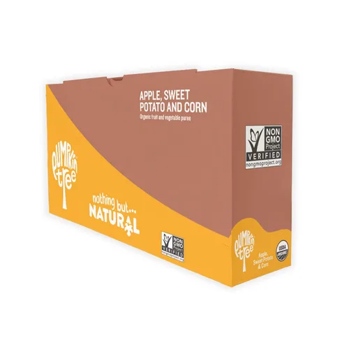 Vista 7 de Árbol de Calabaza Peter Rabbit Organics, Manzana, Batata y Maíz, 4.4 onzas (Paquete de 10)