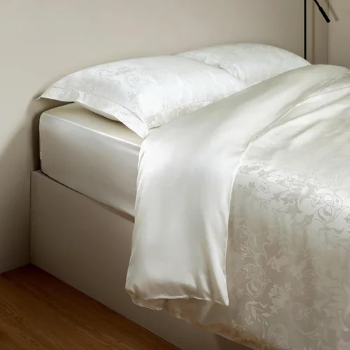 Vista 46 de LILYSILK Funda de edredón de seda negra para cama individual, fundas de edredón de seda de 19 momme