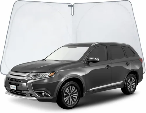 Vista 13 de CLIM ART Parasol para parabrisas para Chevrolet (Chevy) Trailblazer 2021-2024 – Parasol plegable a medida, protector solar del vehículo, cubierta