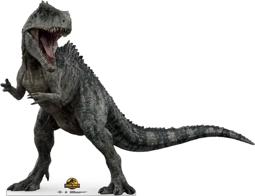 Vista 6 de Cardboard People Soporte de cartón de tamaño real T-Rex - Jurassic World Dominion (película de 2022)