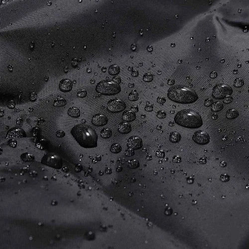 Vista 5 de Funda redonda para hoguera de 48 pulgadas, cubierta para mesa de patio, cubierta impermeable para cuenco de fuego para jardín al aire libre