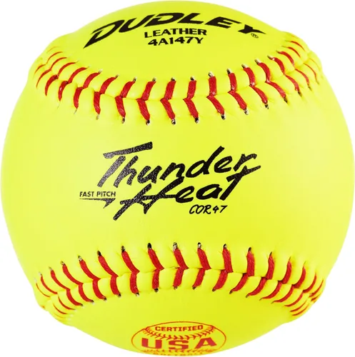 Vista 9 de Dudley Fastpitch Softballs Official USAB, USSSA, & NFHS Multiple 12 Count Options