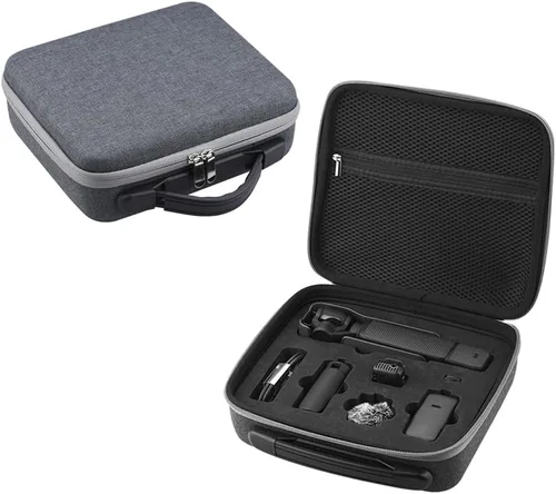 Estuche rígido de transporte para DJI Osmo Pocket 3 Creator Combo, estuche de almacenamiento portátil Bolsa de transporte Bolsillo 3 Gimbal cámara
