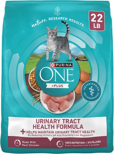 Purina One Fórmula saludable para vías urinarias, alimento seco para gatos, Fórmula para la salud del tracto urinario