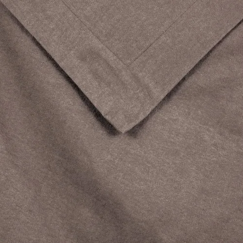 Vista 4 de Superior Juego de funda de edredón de franela de algodón de alta calidad, para todas las estaciones, 100% algodón cepillado, juego de 3 piezas