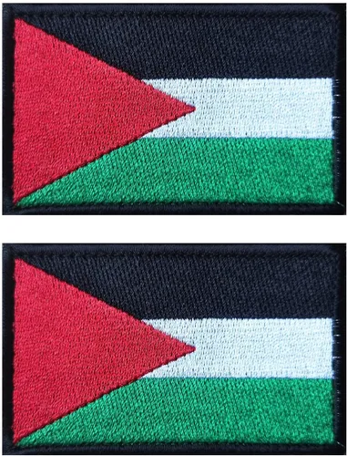 Vista 81 de 2 unidades AliPlus Parches de bandera de Afganistán bordados, parches tácticos militares de moral con gancho y bucle