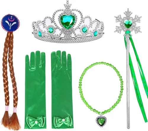 Vista 2 de GZ-LAOPAITOU Disfraz de princesa para niñas, vestidos de princesa para niñas, Halloween, fiesta de cumpleaños, disfraces