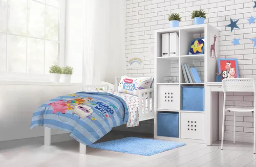 Vista 7 de Jay Franco Moonbug Little Baby Bum Sing with Me - Juego de ropa de cama infantil de 4 piezas, juego de ropa de cama de microfibra súper suave