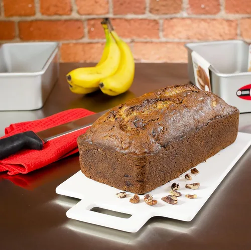 Vista 4 de Fat Daddio's BP-5639 Molde para Pan de Aluminio Anodizado, 4.875 x 2.75 x 2 pulgadas