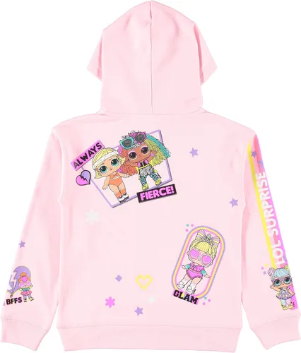 Vista 3 de LOL Surprise Sudadera para niñas suéter con estampado y bordado jumbo tallas 4-16