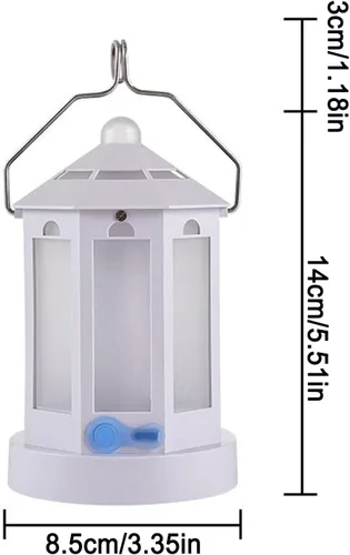 Vista 5 de LED Camping Lantern,Waterproof Survival Gear Tent - Rechargeable Camping Tent Light for Night Outdoor Backyard Trip Hiking Picnic Gathering