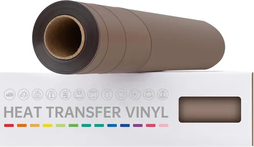Vista 16 de VinylRus Vinilo de transferencia de calor, rollo de vinilo para planchar, 12 pulgadas x 20 pies, color azul cielo para camisas, vinilo HTV