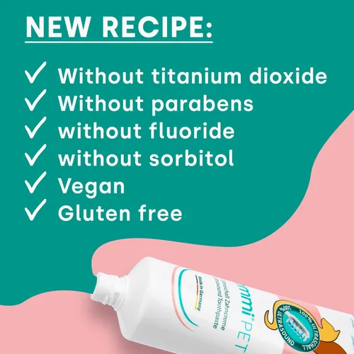 Vista 2 de Emmi-pet Pasta dental ultrasónica con nano-burbujas (nueva formulación extra suave, vegana, sin parabenos)