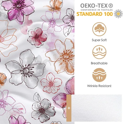 Vista 152 de YIYEA Sábana bajera ajustable de microfibra de doble cepillado de alta calidad, tamaño individual, sábana bajera ultra suave, encogimiento, Blanco