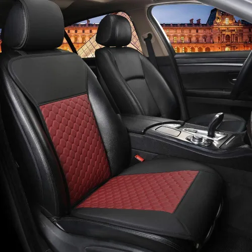 Vista 14 de Black Panther Funda para asiento de automóvil, protector de automóvil de lujo, funda universal antideslizante para asiento del conductor