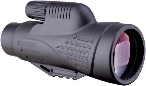 Vista 6 de Telescopio monocular de alta definición de 12 x 50 con soporte para teléfono inteligente, monocular impermeable con prisma BAK4 duradero