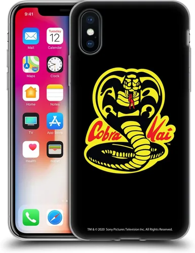 Vista 61 de Head Case Designs Funda de gel suave con licencia oficial de Cobra Kai Gold Medal Graphics compatible con Apple iPhone 7 Plus/iPhone 8 Plus
