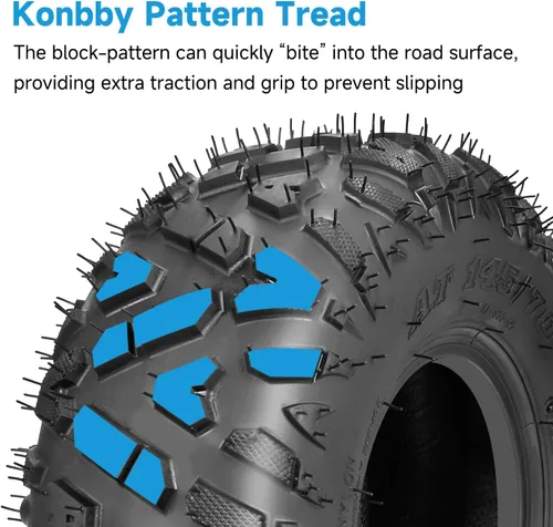 Vista 8 de EOPOAYI 145/70-6 145 70-6 Mini neumático de bicicleta compatible con Coleman CT100U Baja DB30 KT196 GK200 Go Kart RT100 Massimo MB100 GMB100