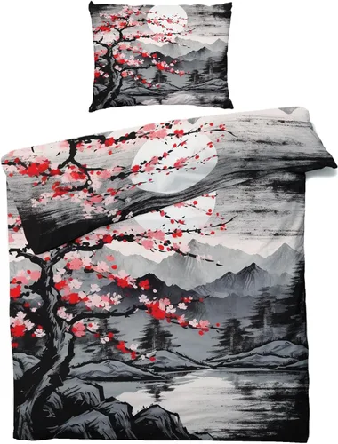 Vista 34 de Funda de edredón de ancla, tamaño individual, juego de cama náutico, 2 piezas, funda de edredón con patrón de microfibra suave con lazos