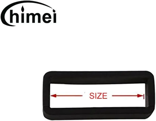 Vista 2 de Chimei Rubber Watch Band Loop Sillicon Watch Strap Keeper Replacement Holder Ring 12mm 14mm 16mm 18mm 19mm 20mm 21mm 22mm 23mm 24mm 25mm 26mm 28mm